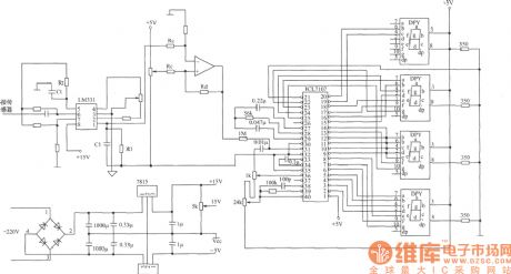 Digital hygrometer circuit diagram