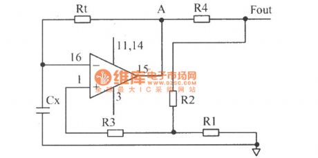 Digital hygrometer circuit diagram
