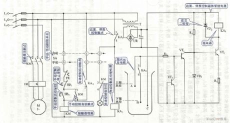 Extraction type water level control circuit diagram