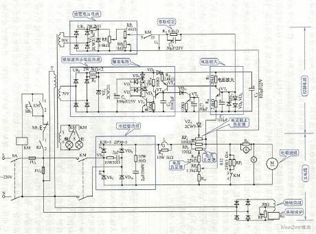 Low power DC speed governing circuit diagram