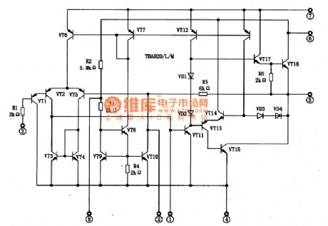 TBA820L, TBA820M, TBA820MS low-frequency B power amplifier integrated circuit