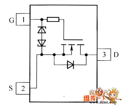 NTA4001N Internal Circuit