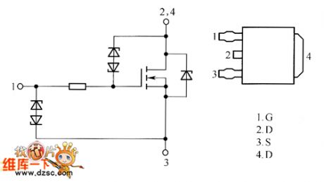 NID9N05CL Internal Circuit