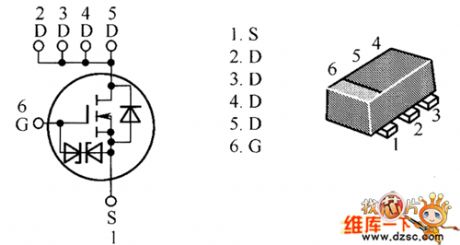 HAT2196C、HAT2202C、HAT2201C、HAT2205C Internal Circuit