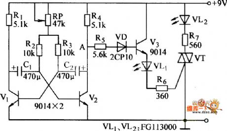 SCR (two-way) Speed ​​Test Circuit