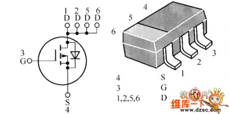 HAT1043M Internal Circuit