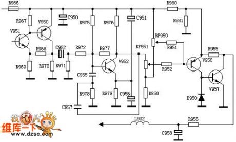Pincushion Correction Circuit-Discrete Circuit Diagram