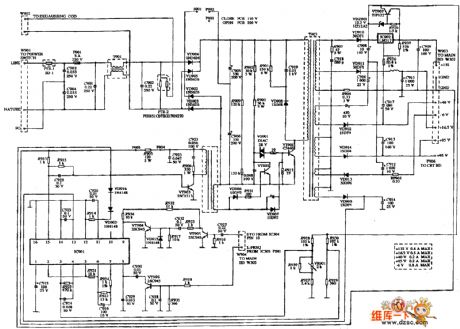PMV-P-14VC display power supply circuit diagram