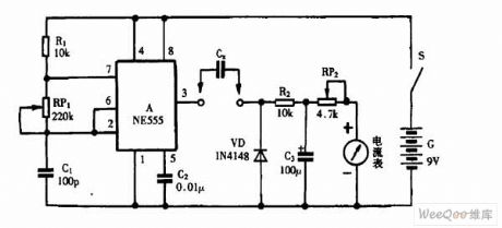 Using NE555 Skillfully as Linear Capacitance Tester Circuit