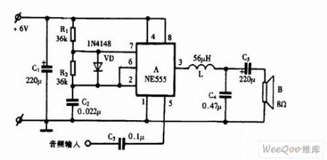 Using NE555 Skillfully as Audio Power Amplifier Circuit