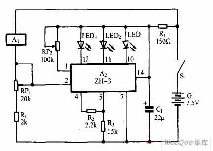 Using ZH-3 Skillfully as Darkroom Temperature Display Circuit