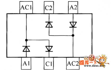crystal diode BAV99DW internal circuit diagram