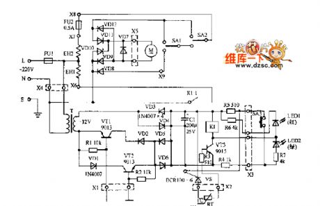 electronic sterilizer circuit diagram
