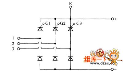 crystal diode 3R3TI30E-080 internal circuit diagram