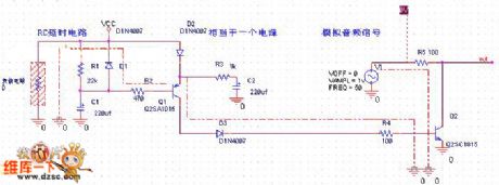 delay shutdown discharge circuit diagram