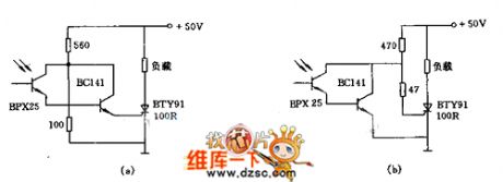photoelectric switch circuit diagram