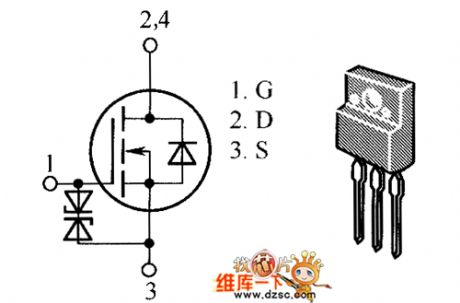 FS20KM-6A Internal Circuit