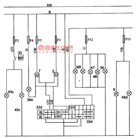ALTO car headlamp circuit basic circuit diagram