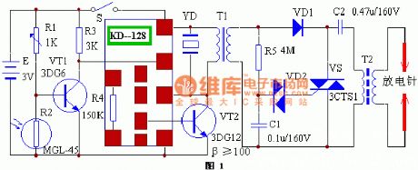Automatic ignition gas blow-off alarm circuit