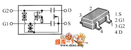 BB101C、BB101M、BB301C、BB301M Internal Circuit