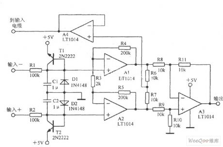 The Typical Amplifier Circuit of a Precision Instrument