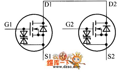 AP9926GEO、AP9928EO、AP9928GEO Internal Circuit