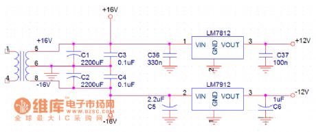 Dual Stabilized Voltage Output Circuit