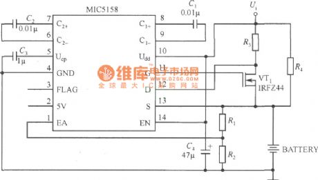 Battery Charger Circuit Composed of MIC5158