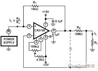 Weak Current Basic Amplification Circuit composed of CA3140