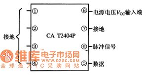 CAT2404P memory integrated circuit diagram