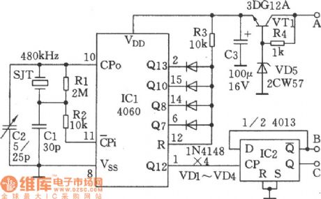 High Accuracy 50Hz Time Base Circuit