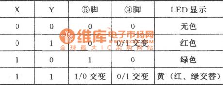 Simple second-line logic state discriminator circuit diagram composed of 556
