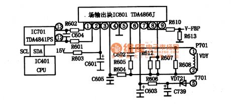 Integrated block typical application circuit