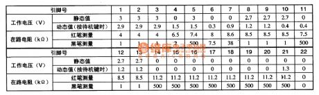 MN6030B Remote Control Transmitter Circuit