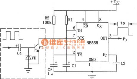 Time-delay Circuit with Watchdog Composed of 555