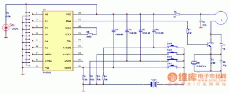 Key Ring Wireless Encoding Remote Controller Circuit (1)