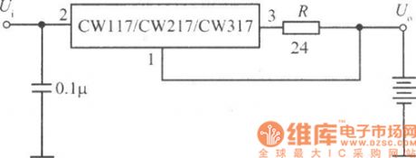 12V constant voltage battery charger circuit