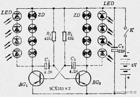 A Small-Scale Photoflash Circuit