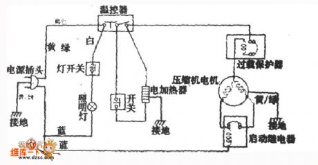 yangzi BCD-188、BCD-202 refrigerator circuit diagram