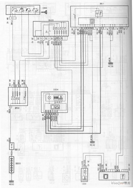 The Engine Coolant Temperature Circuit of the DPCA-Picasso 2.0L Car