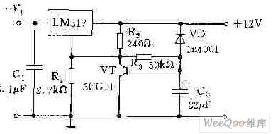 Capacitance-used Soft Start Circuit