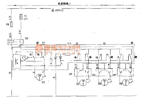 Mitsubishi Pajero (PAJERO) light off-road vehicle powered car window theory circuit diagram