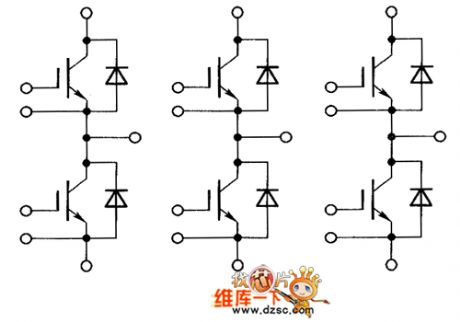 5SNS0300U120100、5SNS0225U170100、5SNS0225U172100 Internal Circuit