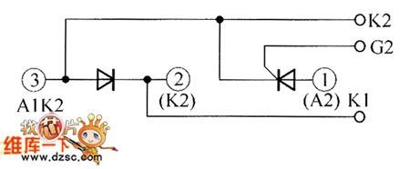 Transistor PK160F80 internal circuit