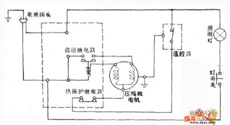 Changqing RDE-171 fridge circuit