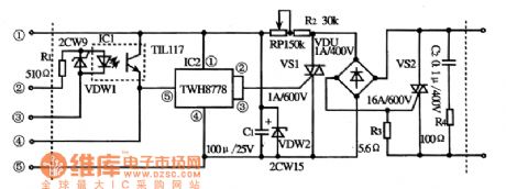 TWH8778 power driver switch integrated circuit diagram