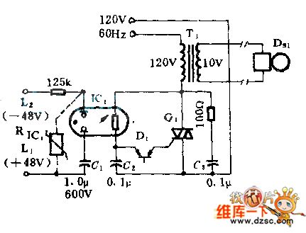 Ring wave detector circuit