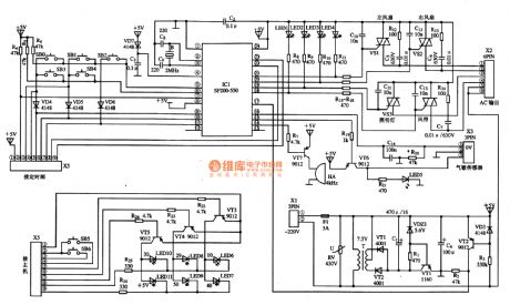 SF220-550 hood monolithic microcomputer integrated circuit diagram