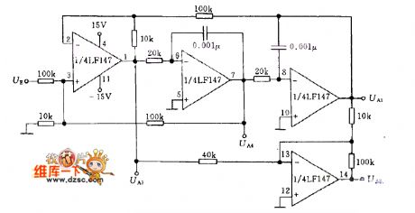 Common active power filter circuit diagram with steady performance