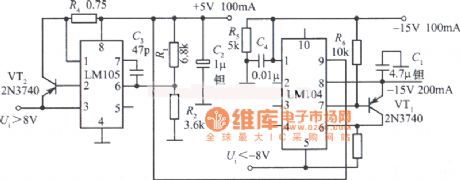 Tracking regulated power supply circuit diagram